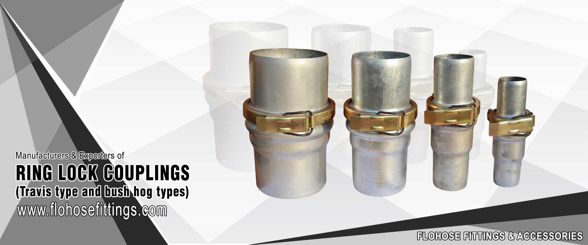 Ring Lock Couplings, Swag Rings manufacturers, Shell Ferrules, Brass Valves Exporters in India