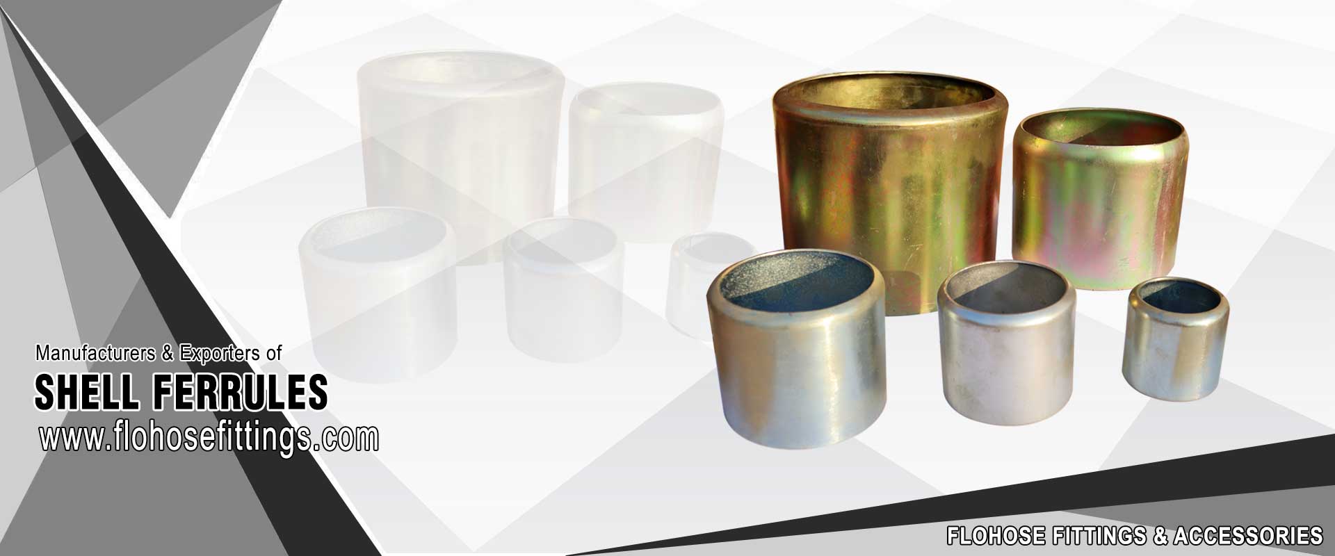 Ring Lock Couplings, Swag Rings manufacturers, Shell Ferrules, Brass Valves Exporters in India